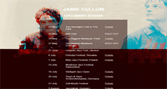 Desktop Screenshot of jamiecullum.com